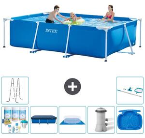 Piscina fuori terra rettangolare - 300x200x75 cm - 8 pezzi - Modello S20049