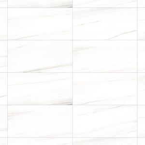 Mexen Lasa gres porcellanato bianco rettificato G1, piastrella pavimento-parete 120 x 60 cm, lucido - TL103-120-060-00