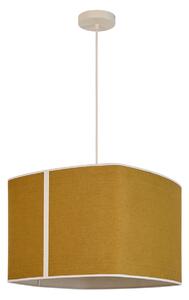 Lampada a sospensione MARKET SET, Dolce, dimmerabile, Giallo, Sala da pranzo, Tessuto / Tessile, Design