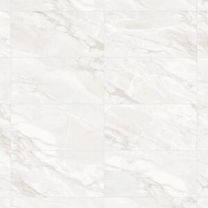 Mexen Sparta Bianco gres smaltato rettificato G1, piastrella da pavimento e parete 120 x 60 cm, lucida - TL101-120-060-00