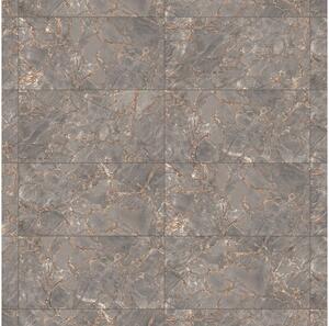 Mexen Rubble Gres grigio smaltato rettificato G1, piastrella da pavimento e parete 120 x 60 cm, carving - TL401-120-060-02