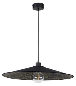 Lampada a sospensione MARKET SET, Gatsby, dimmerabile, Nero, Sala da pranzo, Tessuto / Tessile, Design