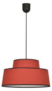 Lampada a sospensione COREP, Mallorca, dimmerabile, Marrone / Ruggine, Soggiorno, Tessuto / Tessile