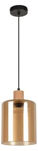 Lampada a sospensione COREP, Giovanni, dimmerabile, Beige, Soggiorno, Vetro, Moderno