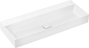 Hansgrohe Xevolos E lavabo, sans trop-plein, 1200x480mm, SmartClean, non poli, avec garniture découlement, 61105450, 61105450