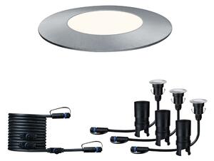 Set di 3 faretti LED Plug & Shine da incasso a pavimento IP65 4000K