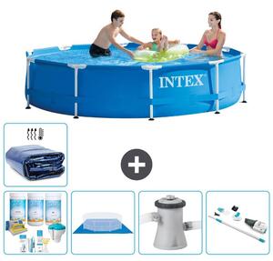 Piscina autoportante rettangolare - 305x76 cm - 6 pezzi - Modello S20423