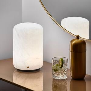 Carpyen Lampada LED da tavolo Capsule di alabastro 19,5cm