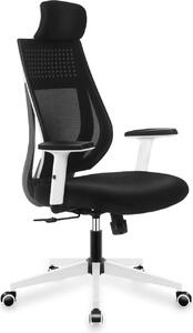 Mark Adler Manager 3.9 Sedia ergonomica per ufficio Supporto lombare regolabile Braccioli Poggiatesta fino a 130 kg Nero