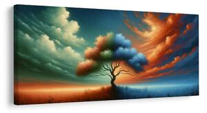 Quadro su tela – Magico albero della vita nella natura