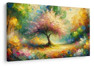 Quadro su tela – Albero della vita in fiore