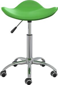 Sedia da Ufficio Verde in Pelle finta