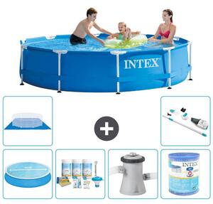 Piscina autoportante rettangolare - 305x76 cm - 7 pezzi - Modello S31526