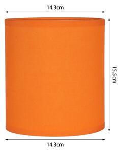 Brilagi - Lampada da parete LED NUBILA WOOD 1xE27/25W/230V + LED integrato 3W, rovere/nero/arancione