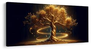 Quadro su tela – Albero della vita mistico di notte