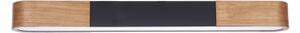 BRILAGI - LED Lampada da soffitto GARDALINE LED/100W/230V 80 cm rovere/nero