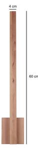 BRILAGI - LED Lampada da parete GARDALINE LED/90W/230V 60 cm rovere