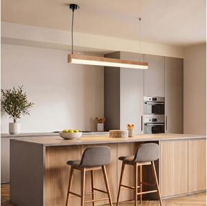 BRILAGI - Lampadario LED su cavo GARDALINE LED/100W/230V rovere