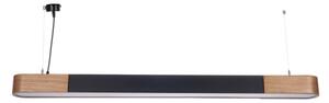 BRILAGI - LED Lampada a sospensione su cavo GARDALINE LED/100W/230V rovere/nero