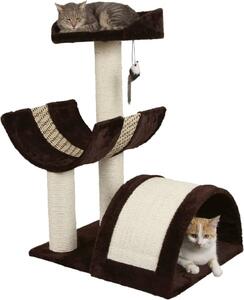 Kerbl SAFARI XL tiragraffi 46x59x83 marrone scuro con bordo