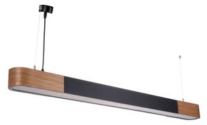 BRILAGI - LED Lampada a sospensione su cavo GARDALINE LED/100W/230V rovere/nero