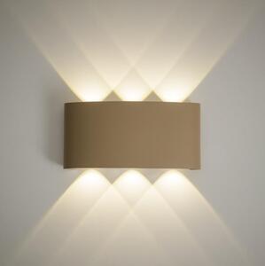 Applique da esterno LED ARROW LED/6W/230V IP54 beige