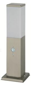 Brilagi - Lampada da esterno con sensore NOVA 1xE27/15W/230V 40 cm IP44 cromo opaco
