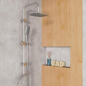 Set doccia eisl EASY FRESH, doccia a pioggia senza rubinetto, sistema doccia con soffione e doccetta, soffione doccia, doccia