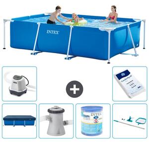 Piscina fuori terra rettangolare - 300x200x75 cm - 7 pezzi - Modello S30170