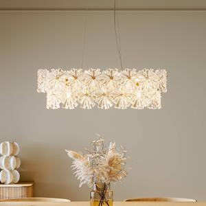 By Rydéns Lampada a sospensione Lorraine, dimmerabile, Chiaro / Trasparente, Soggiorno / Sala da pranzo, Plastica, Lampada a sospensione