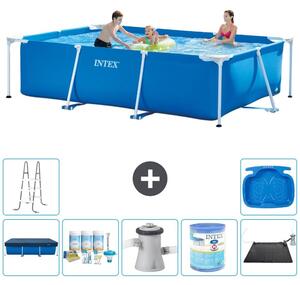 Piscina fuori terra rettangolare - 300x200x75 cm - 8 pezzi - Modello S40164