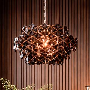 Lampada a sospensione By Rydéns, Monarque, dimmerabile, Nero, Sala da pranzo, Plastica