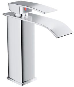 Rubinetto per bagno a cascata, miscelatore monocomando per lavabo