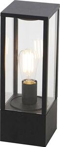 Lampada da esterno industriale nera 40 cm IP44 Charlois