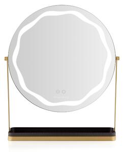 Specchio da Trucco con Luci LED, Tondo, da Tavolo, Luce Regolabile Calda Naturale Fredda, Interruttore Touch– Beautifly Round LED Vanity Mirror