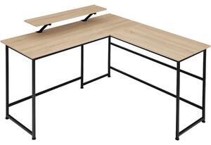 TecTake GmbH 404230 scrivania melrose 140 x 130 x 76,5 cm