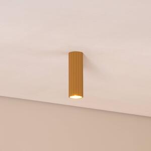 Plafoniera soffitto Karbon SOLLUX LIGHTING, dimmerabile, Ottone / Oro, Soggiorno / Sala da pranzo, Alluminio, Moderno, Plafoniera