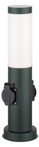 Brilagi - Lampada da esterno con 2 prese SCHUKO NOVA, 1x E27/15W/230V, 40 cm, IP44, antracite