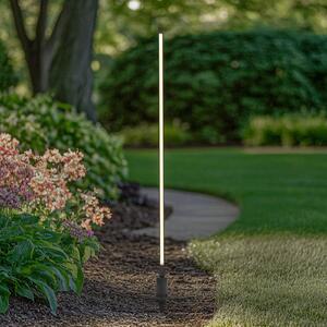 Lampioncino da giardino Neano Lindby, Nero, Alluminio, Moderno, Lampada LED da esterni