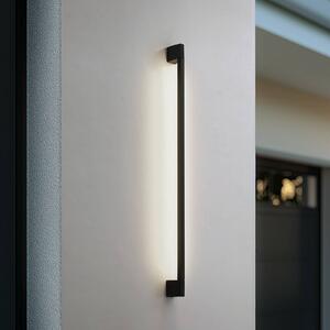 Applique da esterni a LED Neano Lindby, Nero, Alluminio, Moderno, Applique LED da esterni