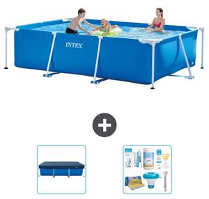 Piscina fuori terra rettangolare - 300x200x75 cm - in 3 parti - modello S22349