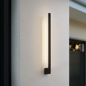 Applique da esterni a LED Neano Lindby, Nero, Alluminio, Moderno, Applique LED da esterni