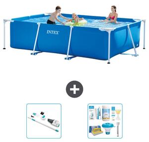 Piscina fuori terra rettangolare - 300x200x75 cm - in 3 parti - modello S22351