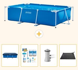 Piscina fuori terra rettangolare - 300x200x75 cm - 5 pezzi - Modello SCB4