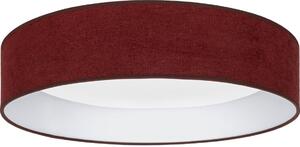 Brilagi - Lampada LED dimmerabile VELVET SM. 36W/230V 3000-6000K diam. 55 cm bordeaux WT + telecomando