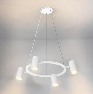 Brilagi - Lampadario sospeso su cavo SELE 4xGU10/30W/230V bianco