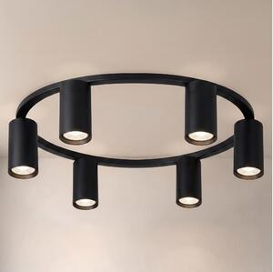 Brilagi - Lampada da soffitto SELE 6xGU10/30W/230V nera