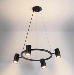 Brilagi - Lampadario a cavo SELE 4xGU10/30W/230V nero