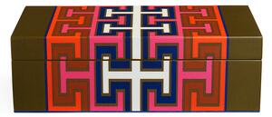JONATHAN ADLER LACQUER MADRID BOX SMALL ART. 33183