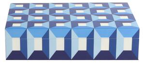 JONATHAN ADLER LARGE SORRENTO LACQUER BOX ART. 28529
